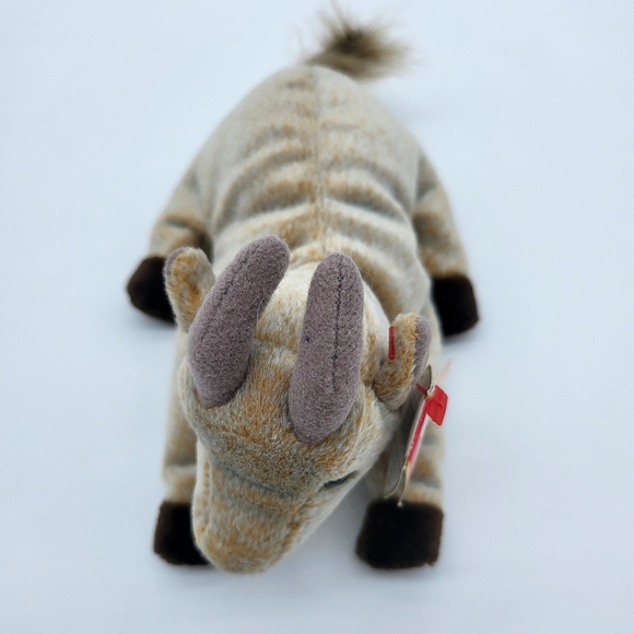 Rare Ty Beanie Original Baby Goatee Retired Vintage 1998 Tag Errors Miss Printed - Picture 3 of 9